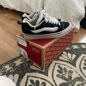 Vans Black and White Women's Shoes